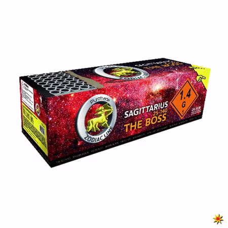 Premium Verbundfeuerwerk The Boss - 90-100 Sek. für Hochzeiten, Geburtstage und Silvester Premium Verbundfeuerwerk The Boss - 90-100 Sek. für Hochzeiten, Geburtstage und Silvester