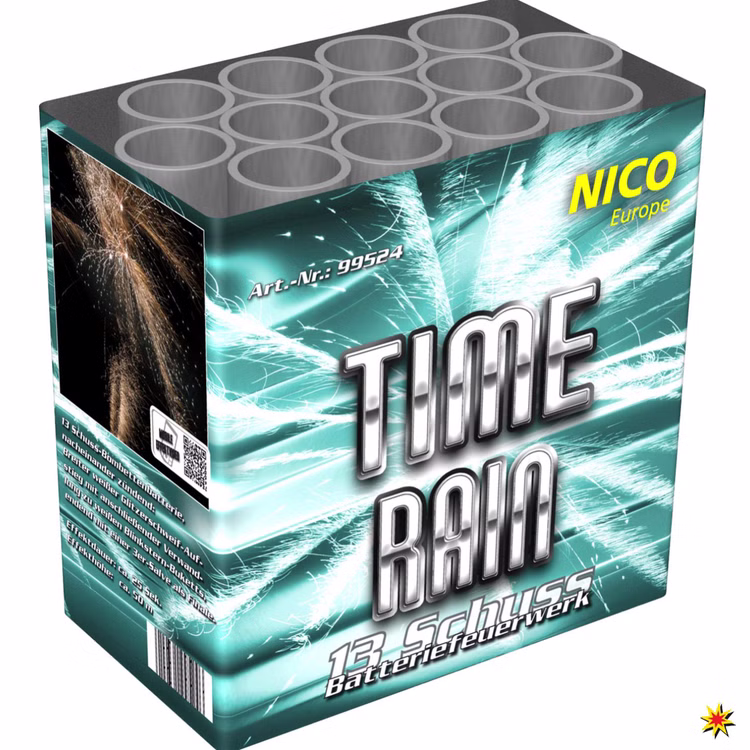 Feuerwerk Batterie Time Rain 13 Schuss Für Silvester und andere Anlässe Feuerwerk Batterie Time Rain 13 Schuss Für Silvester und andere Anlässe