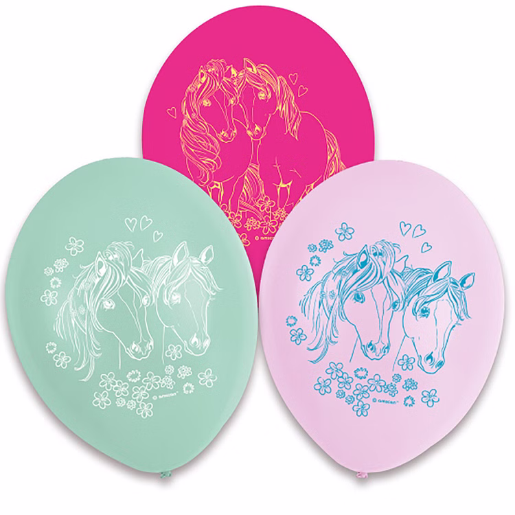 Pferde Party-Set Kindergeburtstag Deluxe Best Friends 76 Teile Party-Geschirr Tiermotive Pferde Pony rosa Mädchen Tischdeko Mottoparty Pferde Party-Set Kindergeburtstag Deluxe Best Friends 76 Teile Party-Geschirr Tiermotive Pferde Pony rosa Mädchen Tischdeko Mottoparty