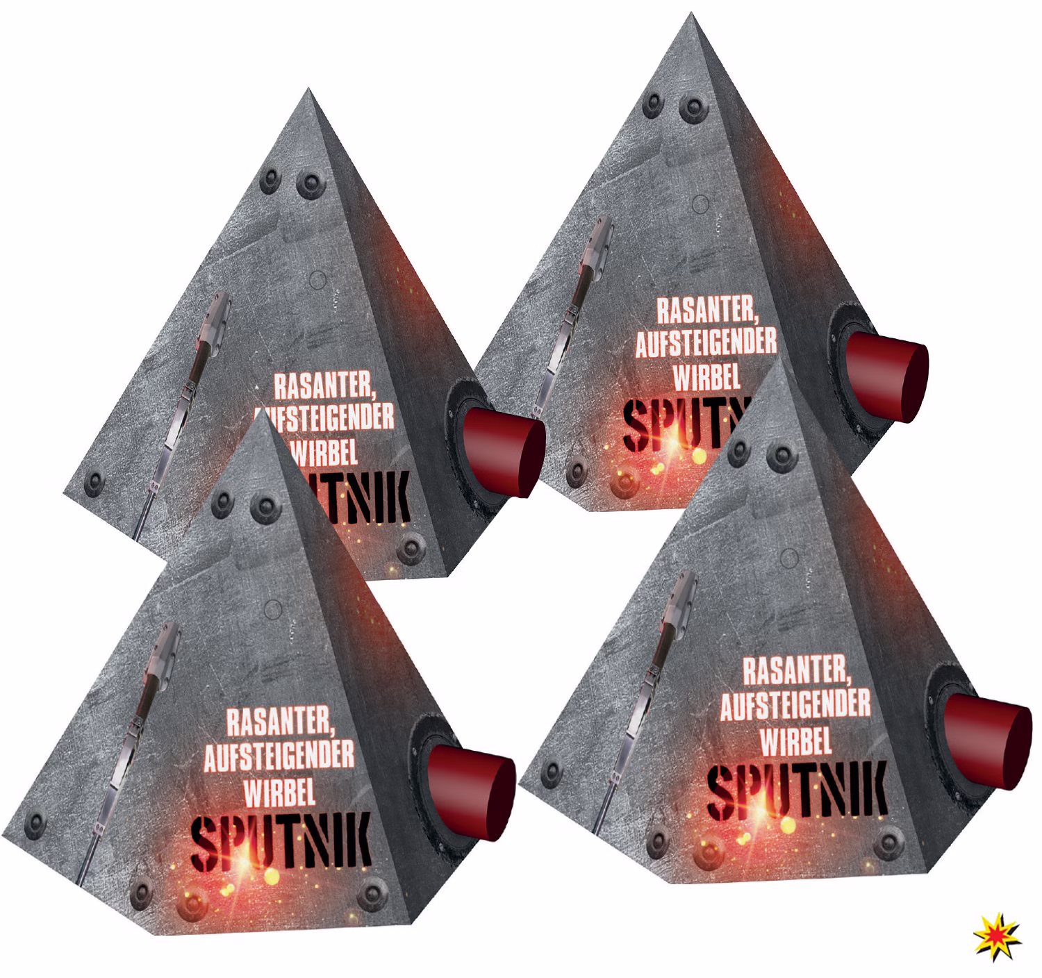 Sputnik Bodenwirbel mit Höhenaufstieg bis 20 Meter