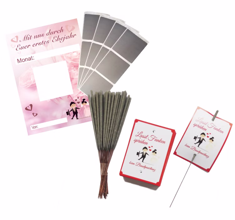 Hochzeits-Set Motiv Brautpaar Hochzeitsspiel und Wunderkerzen Hochzeitstanz Brautpaartanz Geschenkidee Hochzeit Heiraten Brautpaar Eheleute Hochzeits-Set Motiv Brautpaar Hochzeitsspiel und Wunderkerzen Hochzeitstanz Brautpaartanz Geschenkidee Hochzeit Heiraten Brautpaar Eheleute