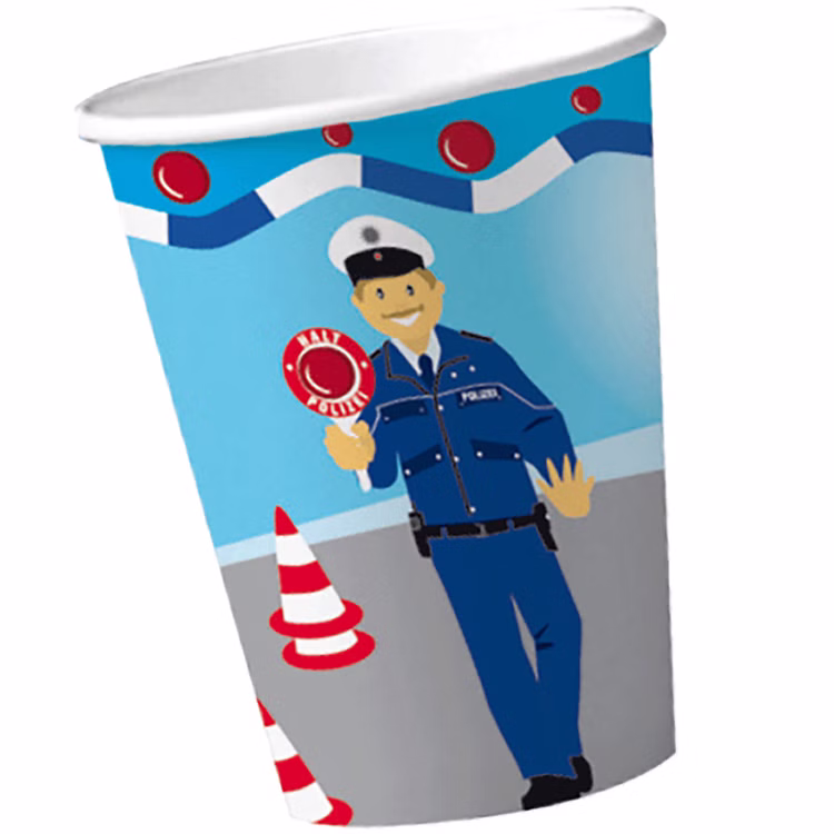 XXL Party-Set Kindergeburtstag Polizei für 6 Kinder 121 Teile Polizist Mottoparty Fasching Geburtstag XXL Party-Set Kindergeburtstag Polizei für 6 Kinder 121 Teile Polizist Mottoparty Fasching Geburtstag