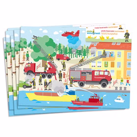 XXL Party-Set Kindergeburtstag Feuerwehr für 6 Kinder 81 Teile Geschirr Geburtstag Jungen Mottoparty XXL Party-Set Kindergeburtstag Feuerwehr für 6 Kinder 81 Teile Geschirr Geburtstag Jungen Mottoparty