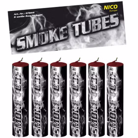 Rachfackeln Smoke Tube Weiß 50 Sekunden, farbiger Rauch Rachfackeln Smoke Tube Weiß 50 Sekunden, farbiger Rauch