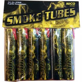 Rachfackeln Smoke Tube Gelb 50 Sekunden, farbiger Rauch Rachfackeln Smoke Tube Gelb 50 Sekunden, farbiger Rauch
