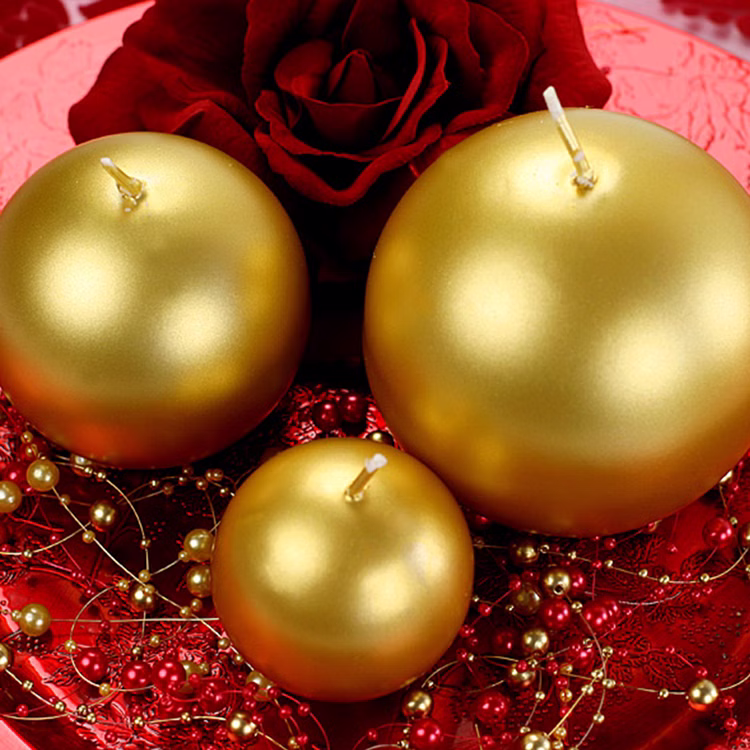 Runde Kerzen 10 Stück 6 cm Kugelkerzen Deko roséfarben goldfarben Hochzeit Weihnachten Geburtstag Tisch-Deko Runde Kerzen 10 Stück 6 cm Kugelkerzen Deko roséfarben goldfarben Hochzeit Weihnachten Geburtstag Tisch-Deko