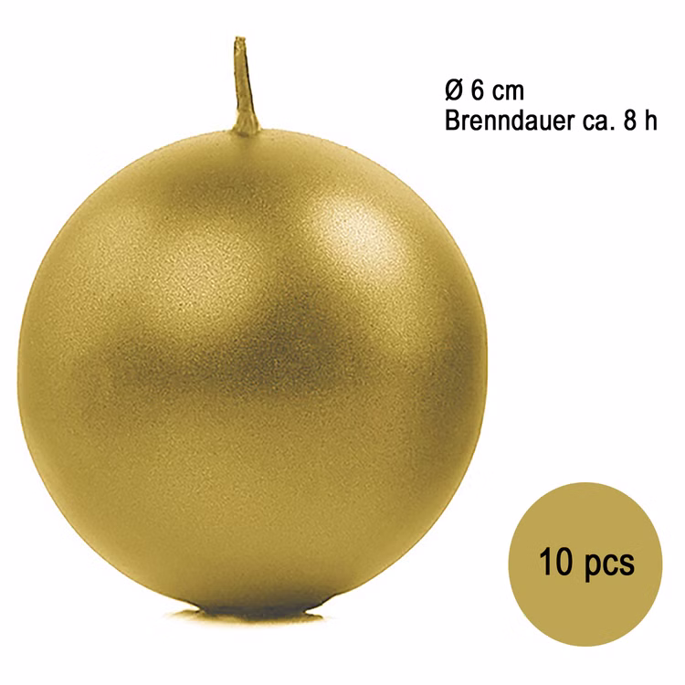 Runde Kerzen 10 Stück 6 cm Kugelkerzen Deko roséfarben goldfarben Hochzeit Weihnachten Geburtstag Tisch-Deko Runde Kerzen 10 Stück 6 cm Kugelkerzen Deko roséfarben goldfarben Hochzeit Weihnachten Geburtstag Tisch-Deko