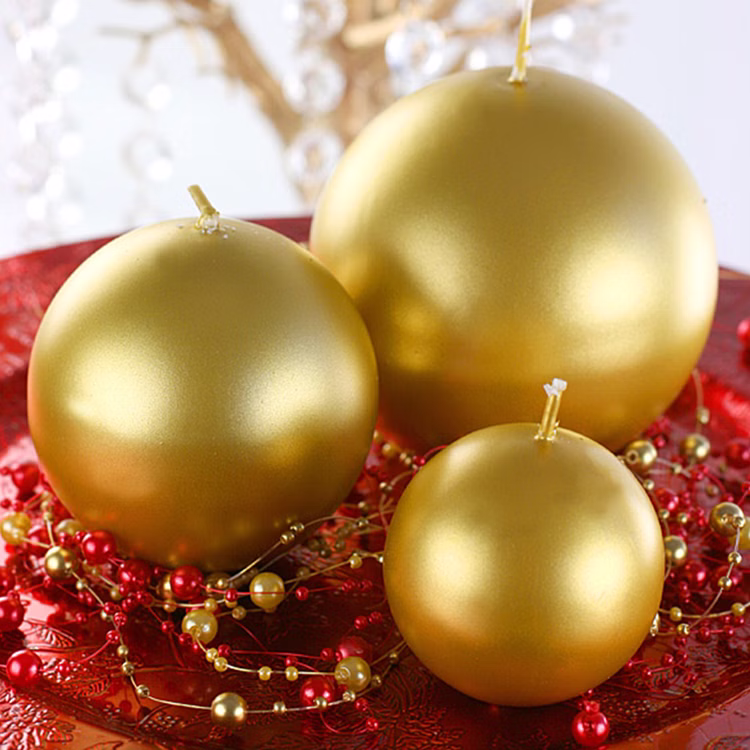 Runde Kerzen 10 Stück 6 cm Kugelkerzen Deko roséfarben goldfarben Hochzeit Weihnachten Geburtstag Tisch-Deko Runde Kerzen 10 Stück 6 cm Kugelkerzen Deko roséfarben goldfarben Hochzeit Weihnachten Geburtstag Tisch-Deko