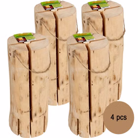 4x Schwedenfeuer 47 x 18 cm naturbelassenes Holz 120 min Brenndauer Outdoor 4 Stück Naturholz Garten Grillen Sommerparty 4x Schwedenfeuer 47 x 18 cm naturbelassenes Holz 120 min Brenndauer Outdoor 4 Stück Naturholz Garten Grillen Sommerparty