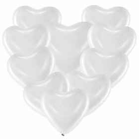 Herz Luftballons weiß Ø 40,6 cm 10 Stück Ballon Hochzeit Verlobung Valentinstag Muttertag Liebeserklärung Wedding Hochzeits-Deko Ballons zur Trauung fliegen lassen Ballonflugkarten zur Hochzeit Herz Luftballons weiß Ø 40,6 cm 10 Stück Ballon Hochzeit Verlobung Valentinstag Muttertag Liebeserklärung Wedding Hochzeits-Deko Ballons zur Trauung fliegen lassen Ballonflugkarten zur Hochzeit