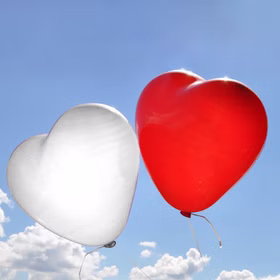 Rote & Weiße Herz Luftballons XXL 40 Stück Ø 40,6 cm Party-Deko Hochzeit Verlobung Muttertag Liebeserklärung Wedding Hochzeits-Deko Ballons zur Trauung fliegen lassen Ballonflugkarten zur Hochzeit Rote & Weiße Herz Luftballons XXL 40 Stück Ø 40,6 cm Party-Deko Hochzeit Verlobung Muttertag Liebeserklärung Wedding Hochzeits-Deko Ballons zur Trauung fliegen lassen Ballonflugkarten zur Hochzeit