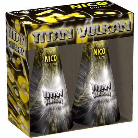 Titan Vulkan Leuchtfeuerwerk 30 Sek. von Nico Titan Vulkan Leuchtfeuerwerk 30 Sek. von Nico