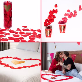 Rote Rosenblätter 288 Stück Streudeko Hochzeit 3,5 cm Tischdeko Party-Zubehör Verlobung Valentinstag Liebesbeweis Dekoideen I love you Rote Rosenblätter 288 Stück Streudeko Hochzeit 3,5 cm Tischdeko Party-Zubehör Verlobung Valentinstag Liebesbeweis Dekoideen I love you
