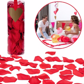 Rote Rosenblätter 288 Stück Streudeko Hochzeit 3,5 cm Tischdeko Party-Zubehör Verlobung Valentinstag Liebesbeweis Dekoideen I love you Rote Rosenblätter 288 Stück Streudeko Hochzeit 3,5 cm Tischdeko Party-Zubehör Verlobung Valentinstag Liebesbeweis Dekoideen I love you