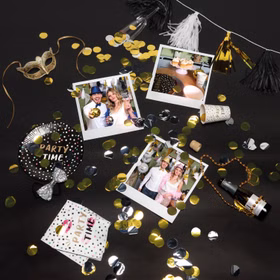 Party Time Party-Set Geburtstag Mottoparty Silvester Tischdeko 47-tlg. Party-Deko Deko Feier Mottoparty Celebrate Party Time Party-Set Geburtstag Mottoparty Silvester Tischdeko 47-tlg. Party-Deko Deko Feier Mottoparty Celebrate