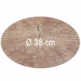 Untersetzer Holz-Optik 8er Platz-Set 38 cm rund abwischbar Tisch-Deko Hochzeit Geburtstag Sommerfest Dekoration Platz-Set Untersetzer Holz-Optik 8er Platz-Set 38 cm rund abwischbar Tisch-Deko Hochzeit Geburtstag Sommerfest Dekoration Platz-Set