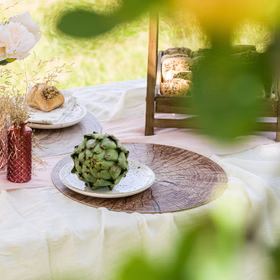 Untersetzer Holz-Optik 8er Platz-Set 38 cm rund abwischbar Tisch-Deko Hochzeit Geburtstag Sommerfest Dekoration Platz-Set Untersetzer Holz-Optik 8er Platz-Set 38 cm rund abwischbar Tisch-Deko Hochzeit Geburtstag Sommerfest Dekoration Platz-Set