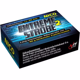 Extreme Strobe 80 Sek. Leuchtfeuerwerk von Nico Extreme Strobe 80 Sek. Leuchtfeuerwerk von Nico