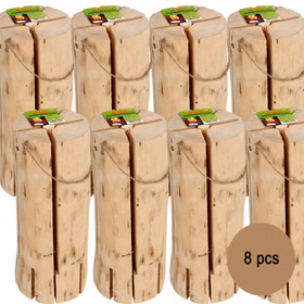 8x Schwedenfeuer 47 x 18 cm naturbelassenes Holz 120 min Brenndauer Outdoor 8 Stück Naturholz Garten Grillen Sommerparty 8x Schwedenfeuer 47 x 18 cm naturbelassenes Holz 120 min Brenndauer Outdoor 8 Stück Naturholz Garten Grillen Sommerparty