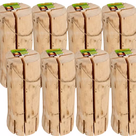 8x Schwedenfeuer 47 x 18 cm naturbelassenes Holz 120 min Brenndauer Outdoor 8 Stück Naturholz Garten Grillen Sommerparty 8x Schwedenfeuer 47 x 18 cm naturbelassenes Holz 120 min Brenndauer Outdoor 8 Stück Naturholz Garten Grillen Sommerparty