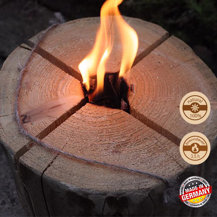 8x Schwedenfeuer 47 x 18 cm naturbelassenes Holz 120 min Brenndauer Outdoor 8 Stück Naturholz Garten Grillen Sommerparty 8x Schwedenfeuer 47 x 18 cm naturbelassenes Holz 120 min Brenndauer Outdoor 8 Stück Naturholz Garten Grillen Sommerparty
