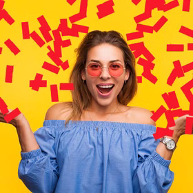 4 Confetti Shooter Rot Konfetti Kanone 60 cm lang Party Popper Geburtstag Hochzeit Deko 4 Confetti Shooter Rot Konfetti Kanone 60 cm lang Party Popper Geburtstag Hochzeit Deko