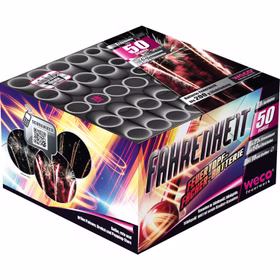 Fahrenheit Feuerwerk Batterie 25 Sek. von Weco Geburtstagsfeuerwerk, Silvesterfeuerwerk