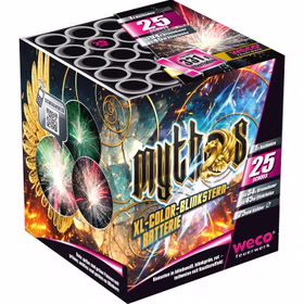 Mythos Feuerwerk Batterie 34 Sek. von Weco Geburtstagsfeuerwerk, Silvesterfeuerwerk Mythos Feuerwerk Batterie 34 Sek. von Weco Geburtstagsfeuerwerk, Silvesterfeuerwerk