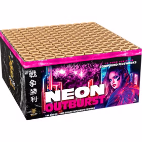Neon Outburst Verbundfeuerwerk 71 Sek. von Lesli für Silvester, Hochzeiten, Geburtstage uvm. Neon Outburst Verbundfeuerwerk 71 Sek. von Lesli für Silvester, Hochzeiten, Geburtstage uvm.