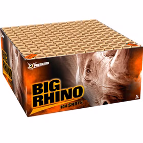 Big Rhino Verbundfeuerwerk 84 Sek. von Lesli für Silvester, Hochzeiten, Geburtstage uvm.