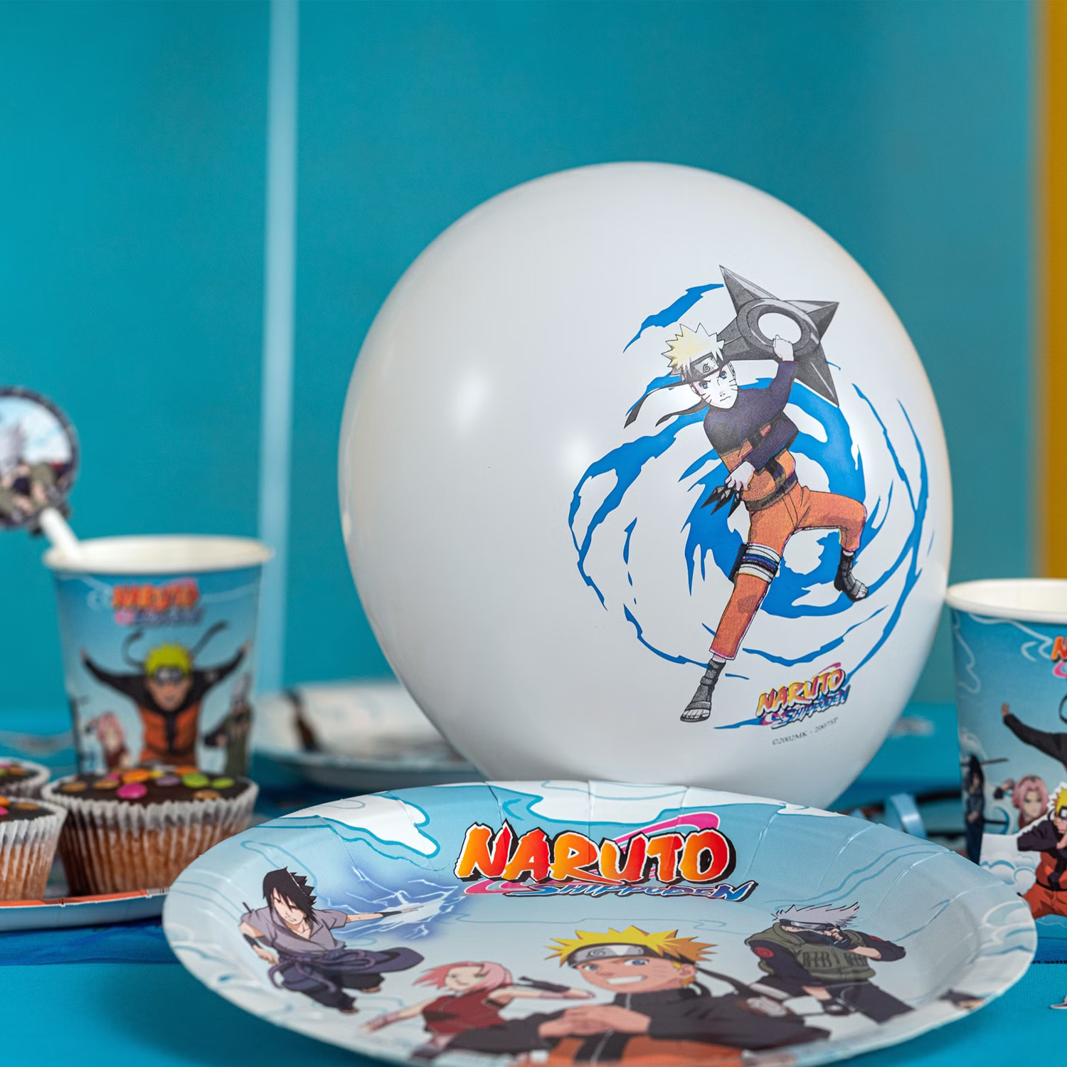 XXL Naruto Shippuden Party-Set Kindergeburtstag 73-tlg. Party-Deko Tischdeko Deko Dekoration Kindergeburtstag Geburtstag Manga Anime Comic Filmheld Party-Geschirr XXL Naruto Shippuden Party-Set Kindergeburtstag 73-tlg. Party-Deko Tischdeko Deko Dekoration Kindergeburtstag Geburtstag Manga Anime Comic Filmheld Party-Geschirr