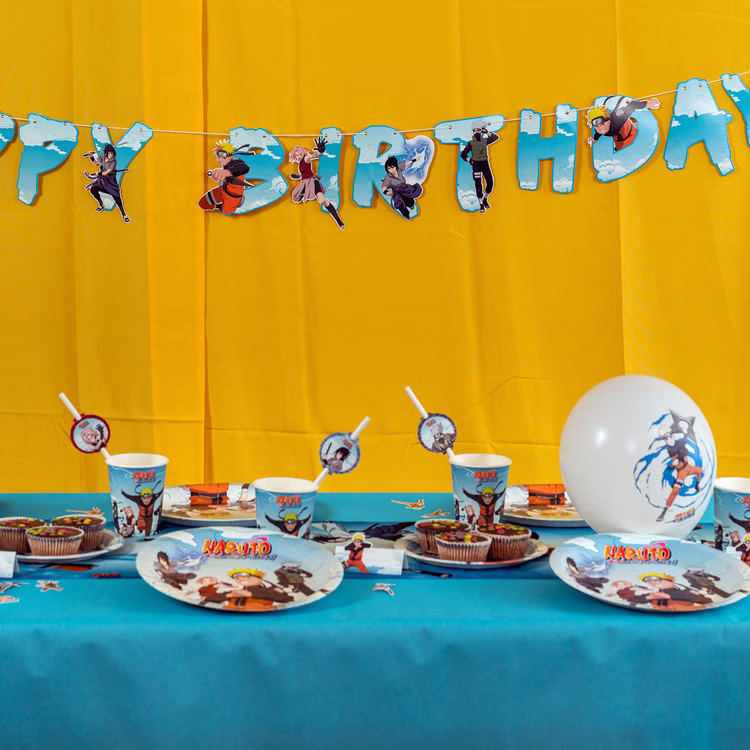 XXL Naruto Shippuden Party-Set Kindergeburtstag 73-tlg. Party-Deko Tischdeko Deko Dekoration Kindergeburtstag Geburtstag Manga Anime Comic Filmheld Party-Geschirr XXL Naruto Shippuden Party-Set Kindergeburtstag 73-tlg. Party-Deko Tischdeko Deko Dekoration Kindergeburtstag Geburtstag Manga Anime Comic Filmheld Party-Geschirr