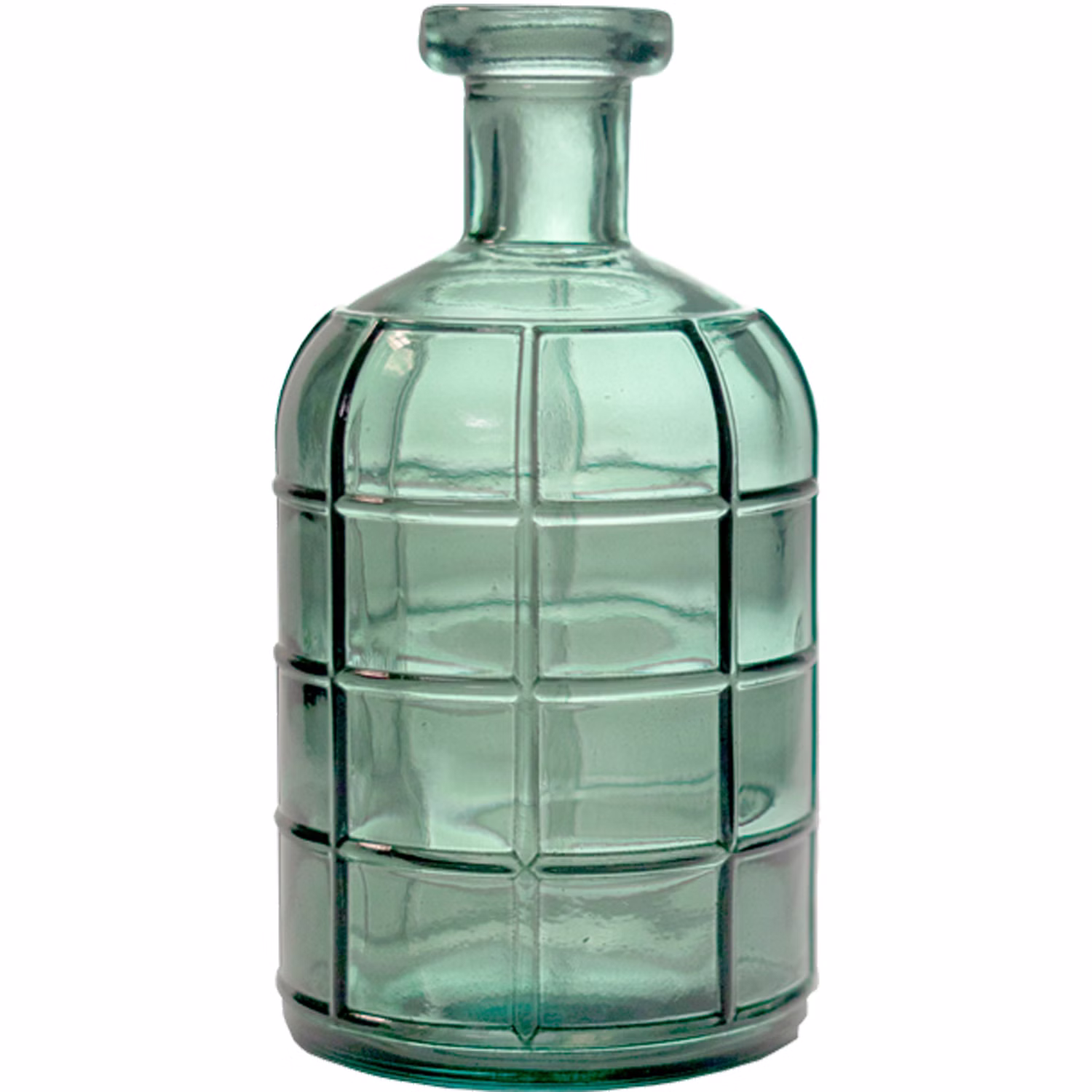 Vase Luca Ozeangrün 2,7 Liter 14 x 28 cm Blumenvase Deko-Vase Tisch-Deko Hochzeit Geburtstag Vintage Wohn-Deko Dekoration Wohn-Accessoires 