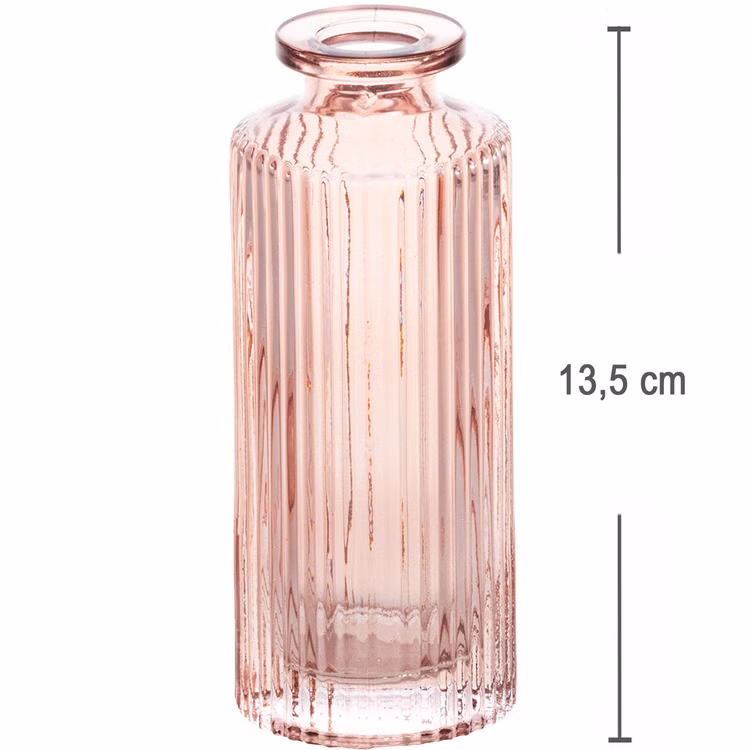 Glasvase Altrosa Vase 13,5 cm hoch Ø 5 cm Blumenvase Tisch-Deko Geburtstag Hochzeit Garten-Party Wohn-Accessoire Dekoration Glasvase Altrosa Vase 13,5 cm hoch Ø 5 cm Blumenvase Tisch-Deko Geburtstag Hochzeit Garten-Party Wohn-Accessoire Dekoration