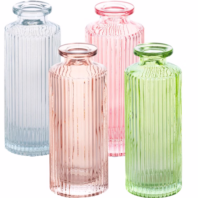 Glasvase Tansparent Altrosa Rosa Grün Vase 13,5 cm hoch Ø 5 cm Blumenvase Tisch-Deko Geburtstag Hochzeit Garten-Party Wohn-Accessoire Dekoration Glasvase Tansparent Altrosa Rosa Grün Vase 13,5 cm hoch Ø 5 cm Blumenvase Tisch-Deko Geburtstag Hochzeit Garten-Party Wohn-Accessoire Dekoration