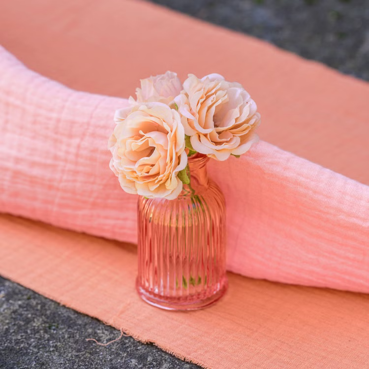 Glasvase Rosa Vase 13,5 cm hoch Ø 5 cm Blumenvase Tisch-Deko Geburtstag Hochzeit Garten-Party Wohn-Accessoire Dekoration Glasvase Rosa Vase 13,5 cm hoch Ø 5 cm Blumenvase Tisch-Deko Geburtstag Hochzeit Garten-Party Wohn-Accessoire Dekoration