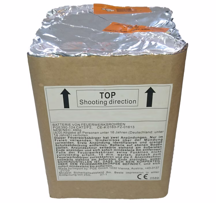 Feuerwerksbatterie Color Crackling 24-26 Sek. Silvesterfeuerwerk, Geburtstagsfeuerwerk Feuerwerksbatterie Color Crackling 24-26 Sek. Silvesterfeuerwerk, Geburtstagsfeuerwerk