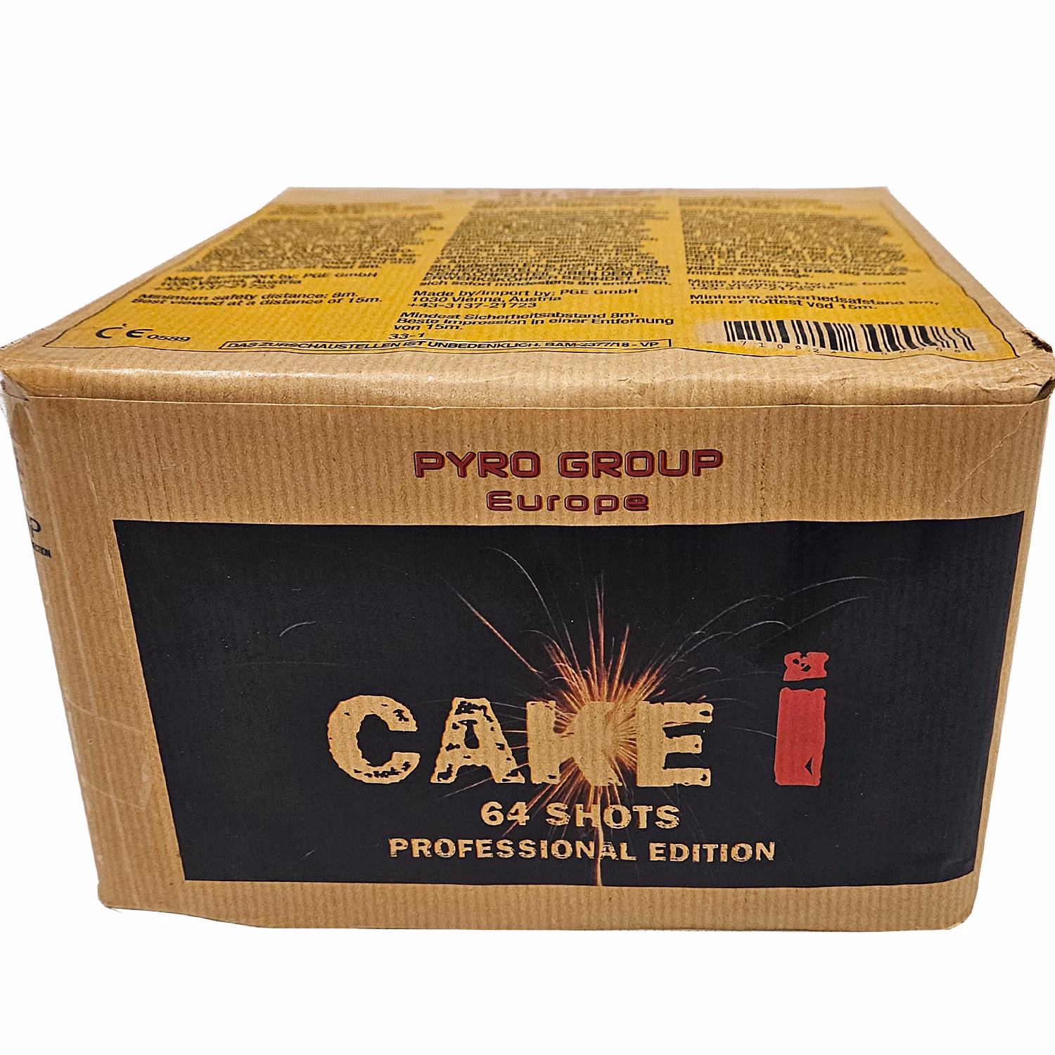 Cake I Feuerwerk Batterie 60 Sek. von Pyrotrade - für Silvester oder Geburtstagsfeuerwerk Cake I Feuerwerk Batterie 60 Sek. von Pyrotrade - für Silvester oder Geburtstagsfeuerwerk