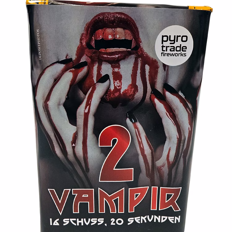 Vampir 2 Feuerwerk Batterie 20 Sek. von Pyrotrade - für Silvester oder Geburtstagsfeuerwerk Vampir 2 Feuerwerk Batterie 20 Sek. von Pyrotrade - für Silvester oder Geburtstagsfeuerwerk