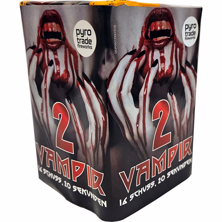 Vampir 2 Feuerwerk Batterie 20 Sek. von Pyrotrade - für Silvester oder Geburtstagsfeuerwerk Vampir 2 Feuerwerk Batterie 20 Sek. von Pyrotrade - für Silvester oder Geburtstagsfeuerwerk