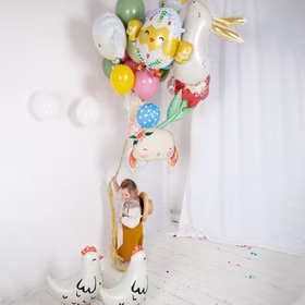 Schaf Folienballon Osterlamm 67 x 40 cm Party-Deko Ostern Dekoration Ballon Luftballon Geburtstag Schaf Folienballon Osterlamm 67 x 40 cm Party-Deko Ostern Dekoration Ballon Luftballon Geburtstag