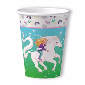 Sternenschweif Party-Set Einhorn 45-tlg. Tisch-Deko Party-Zubehör Einhorn Märchen Kindergeburtstag Geschirr-Dekoration Sternenschweif Party-Set Einhorn 45-tlg. Tisch-Deko Party-Zubehör Einhorn Märchen Kindergeburtstag Geschirr-Dekoration