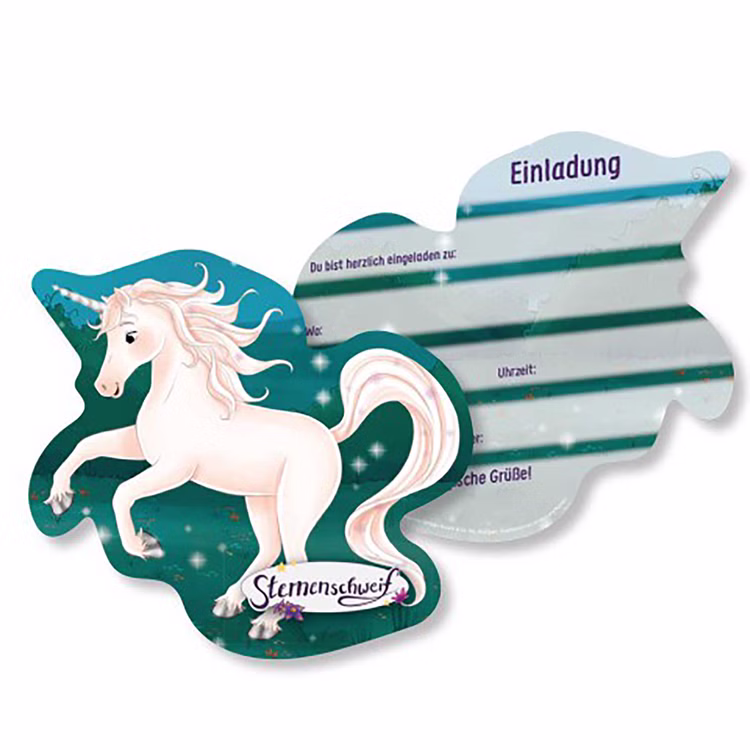 Sternenschweif XXL Party-Set Einhorn 78-tlg. Tisch-Deko Party-Zubehör Einhorn Märchen Kindergeburtstag Geschirr-Dekoration Sternenschweif XXL Party-Set Einhorn 78-tlg. Tisch-Deko Party-Zubehör Einhorn Märchen Kindergeburtstag Geschirr-Dekoration