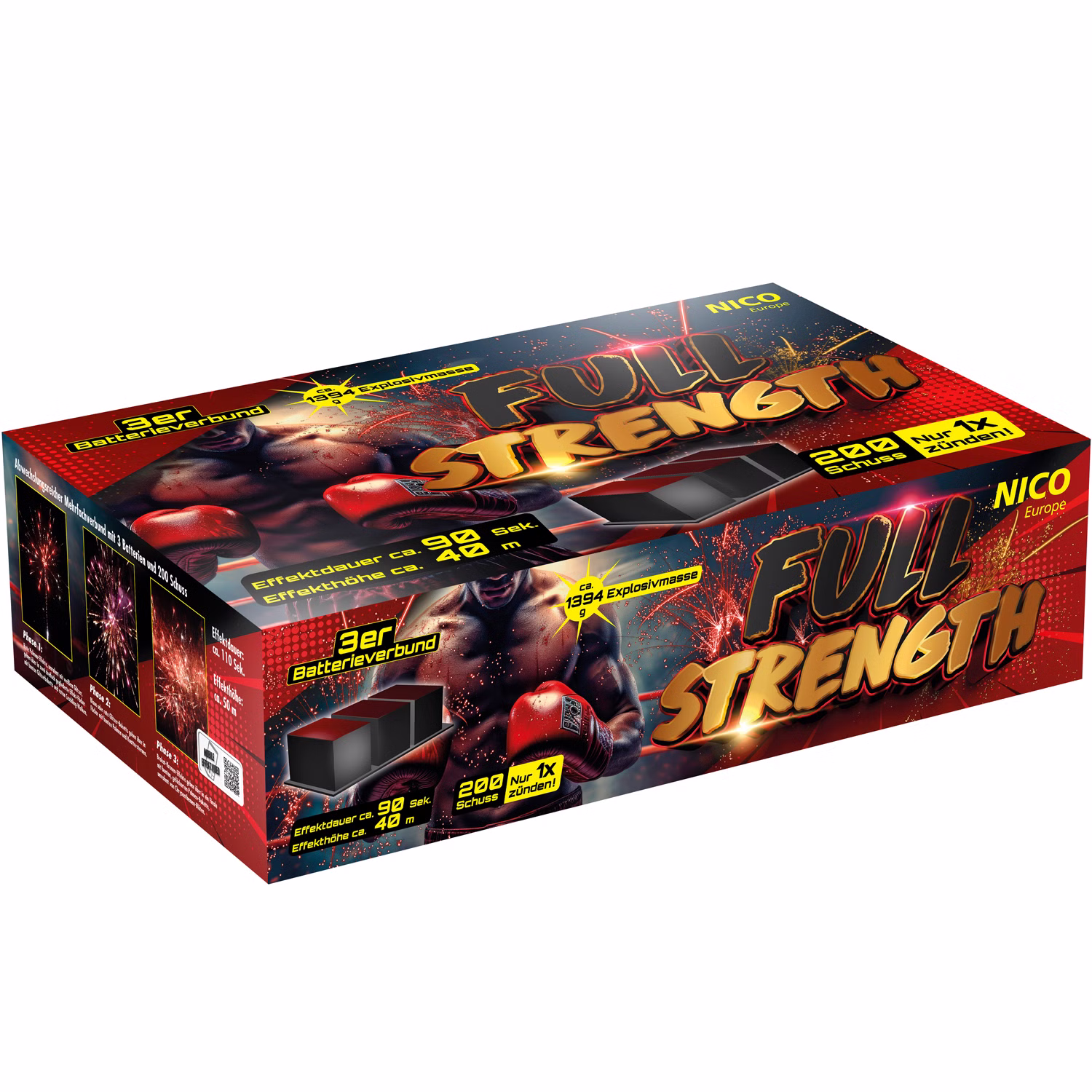 Full Strength Verbundfeuerwerk 90 Sek. von Nico