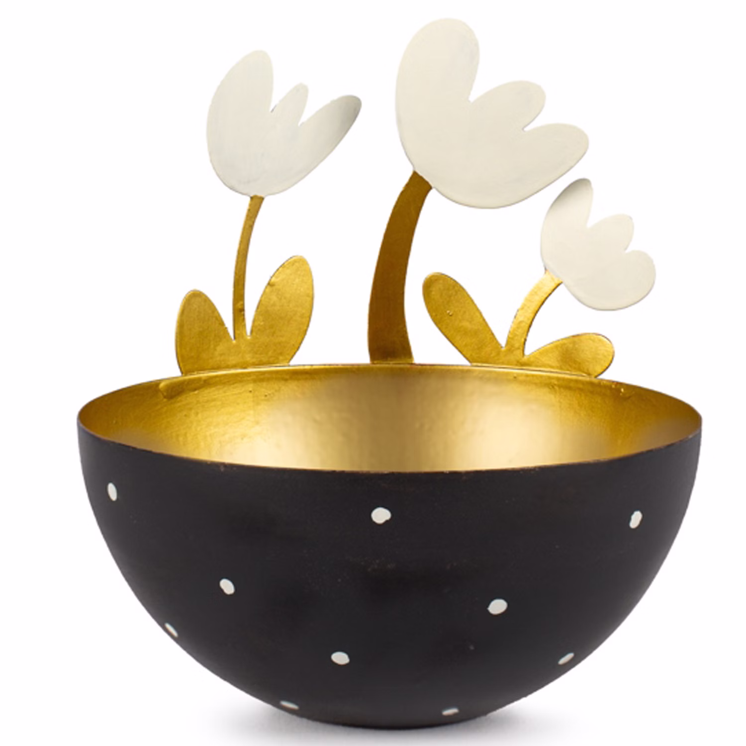 15458-Schale-aus-Metall-mit-3-Blumen-Schwarz-Gold-Teelicht-Ostern-Fruehling-Tisch-Deko.jpg