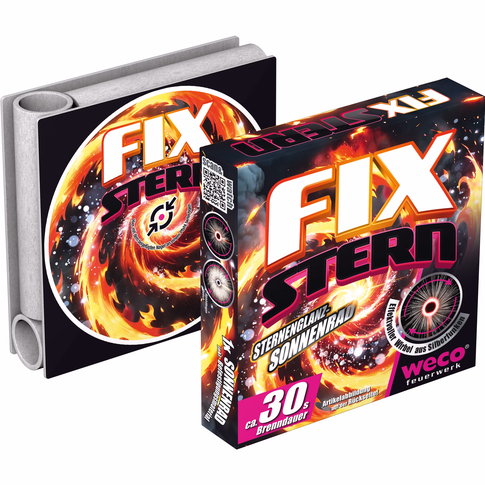Fixstern Effekt-Sonne 30 Sek. von Weco Fixstern Effekt-Sonne 30 Sek. von Weco