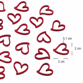 24 Holzherzen Rot 2 cm Streudeko Tischdeko Hochzeit Geburtstag Basteln Bastelbedarf Liebe Valentinstag gedeckter Tisch Bastel-Zubehör Rotes Holzherz Streudeko mit Maßangaben: 2 cm lang, 2 cm breit, 0,1 cm hoch.