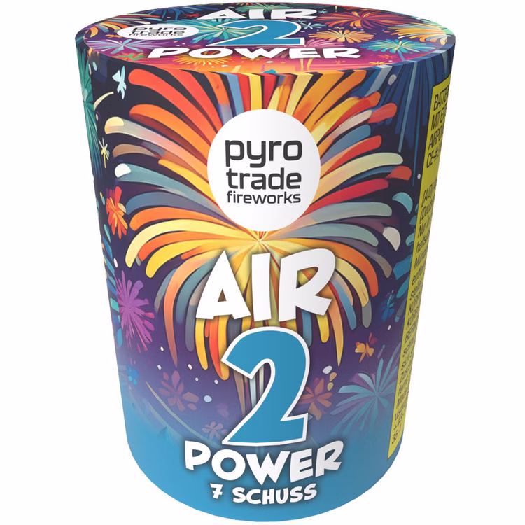 Airpower 2 Batterie 12 Sek. von Weco für Silvester oder Geburtstagsfeuerwerk Airpower 2 Batterie 12 Sek. von Weco für Silvester oder Geburtstagsfeuerwerk