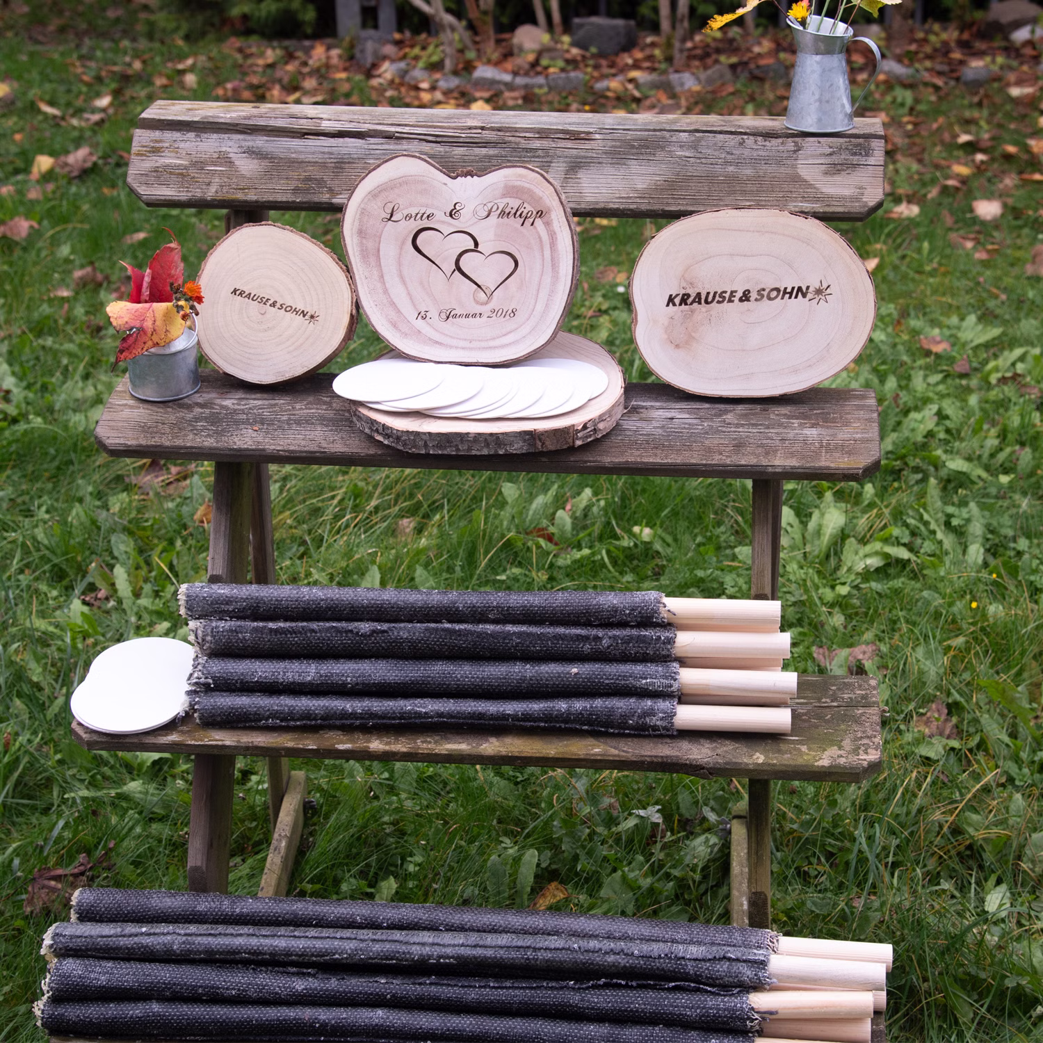 10 Wachsfackeln 75 Min. Brenndauer Fackelwanderung Fackel Lagerfeuer Wachsfackel Tuchfackel Garten-Party Grillparty