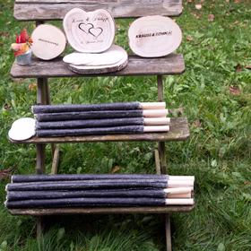 10 Wachsfackeln 75 Min. Brenndauer Fackelwanderung Fackel Lagerfeuer Wachsfackel Tuchfackel Garten-Party Grillparty